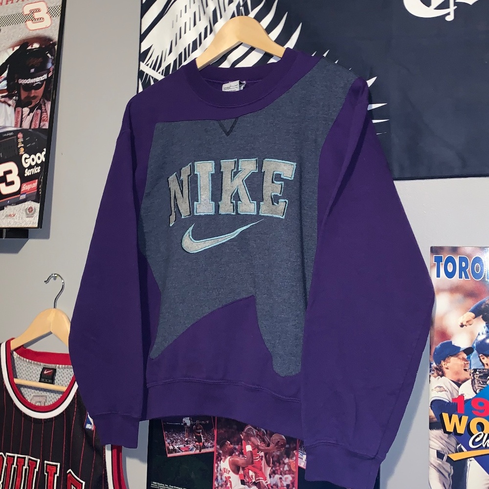 Custom Nike Rework Crewneck - Picture 2 of 5